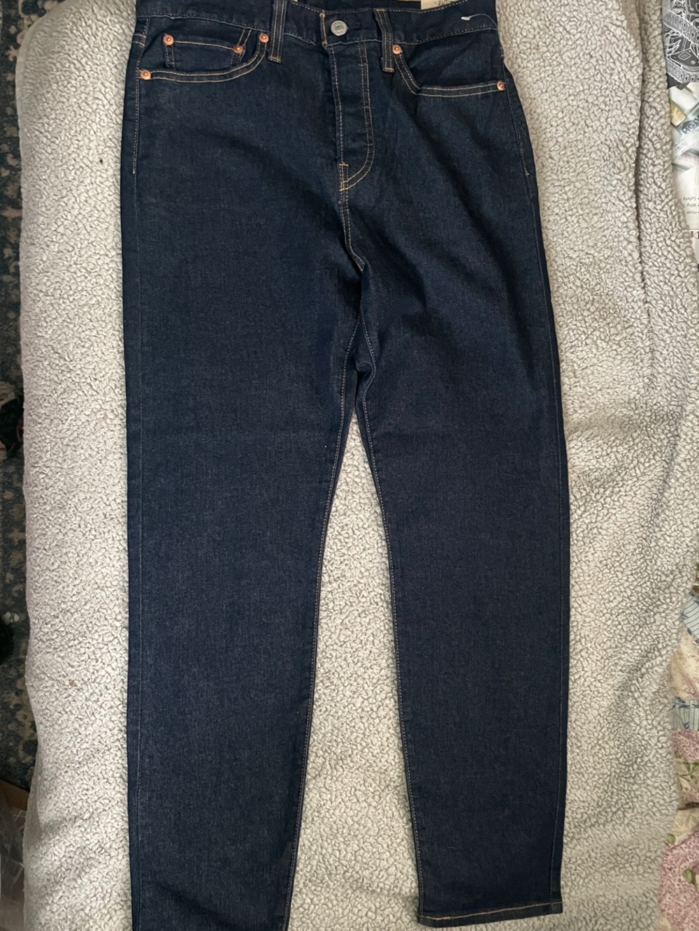 Levi's Women's Straight Leg Jeans in Dark Indigo